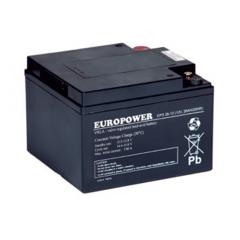 EUROPOWER EPS 26-12 (12V 26Ah)